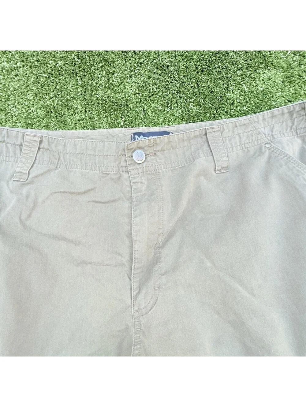 Marmot Mens Cargo Shorts Size 40 Olive Green Hiking Outdoor Utility Pockets